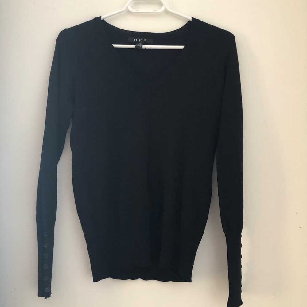 Black sweater